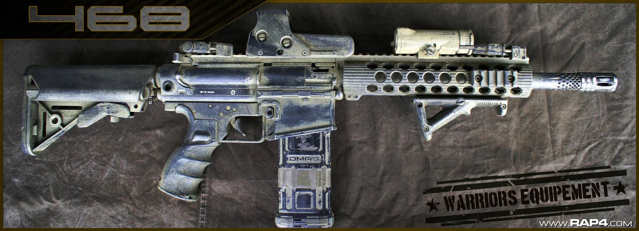 468 Troy Elite Magazine Fed Paintball Gun - Image 5