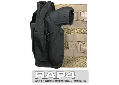 BLACK Cross Draw Holster Left Hand Small - Image 2