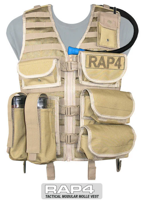 BLACK MOLLE Tactical Vest - Image 2