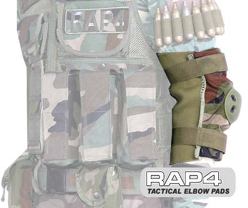 BLACK Night Crawler Tactical Elbow Pads - Image 3