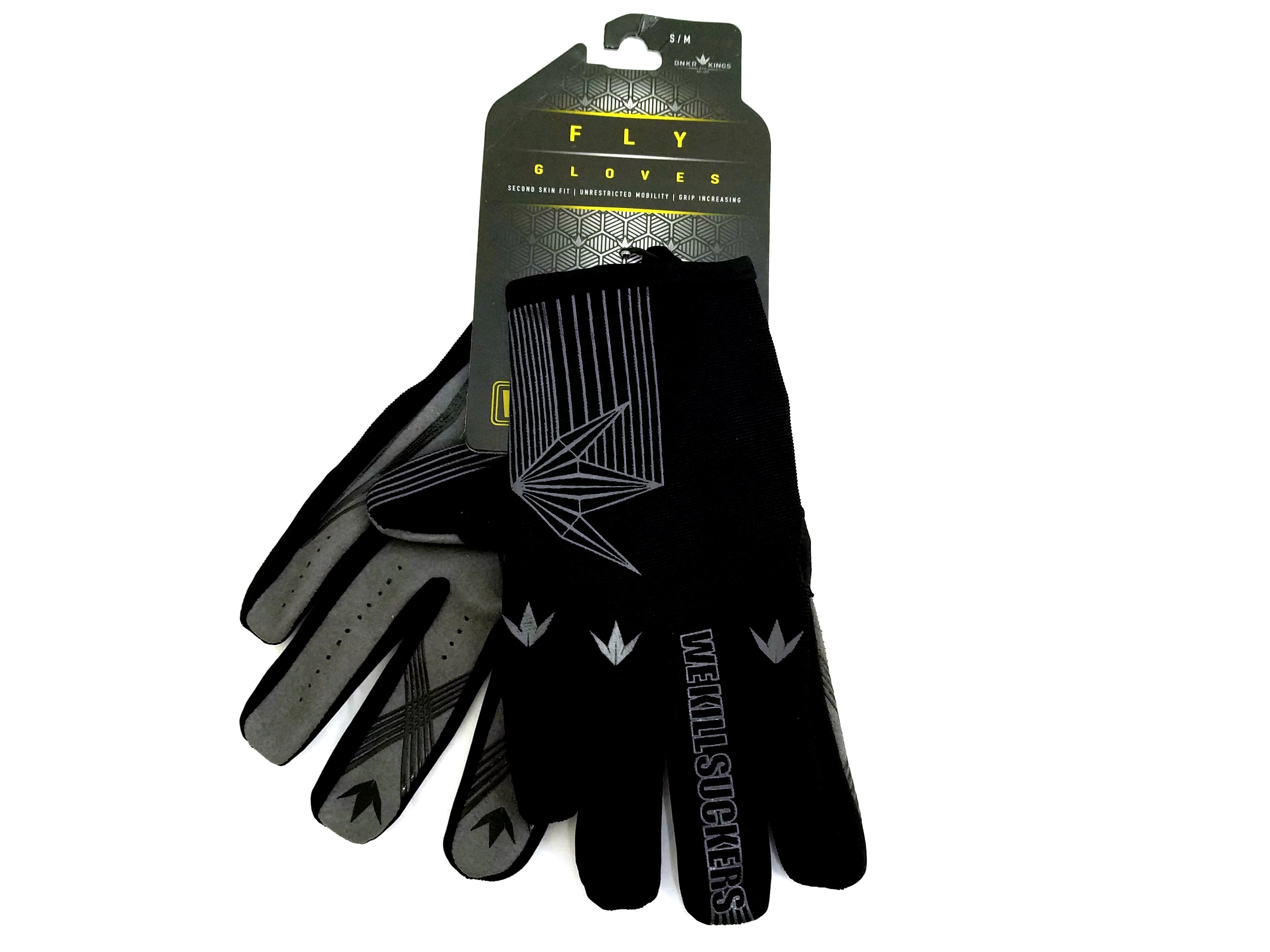 Bunker Kings Fly Paintball Gloves- Black- SM/MD - Image 2