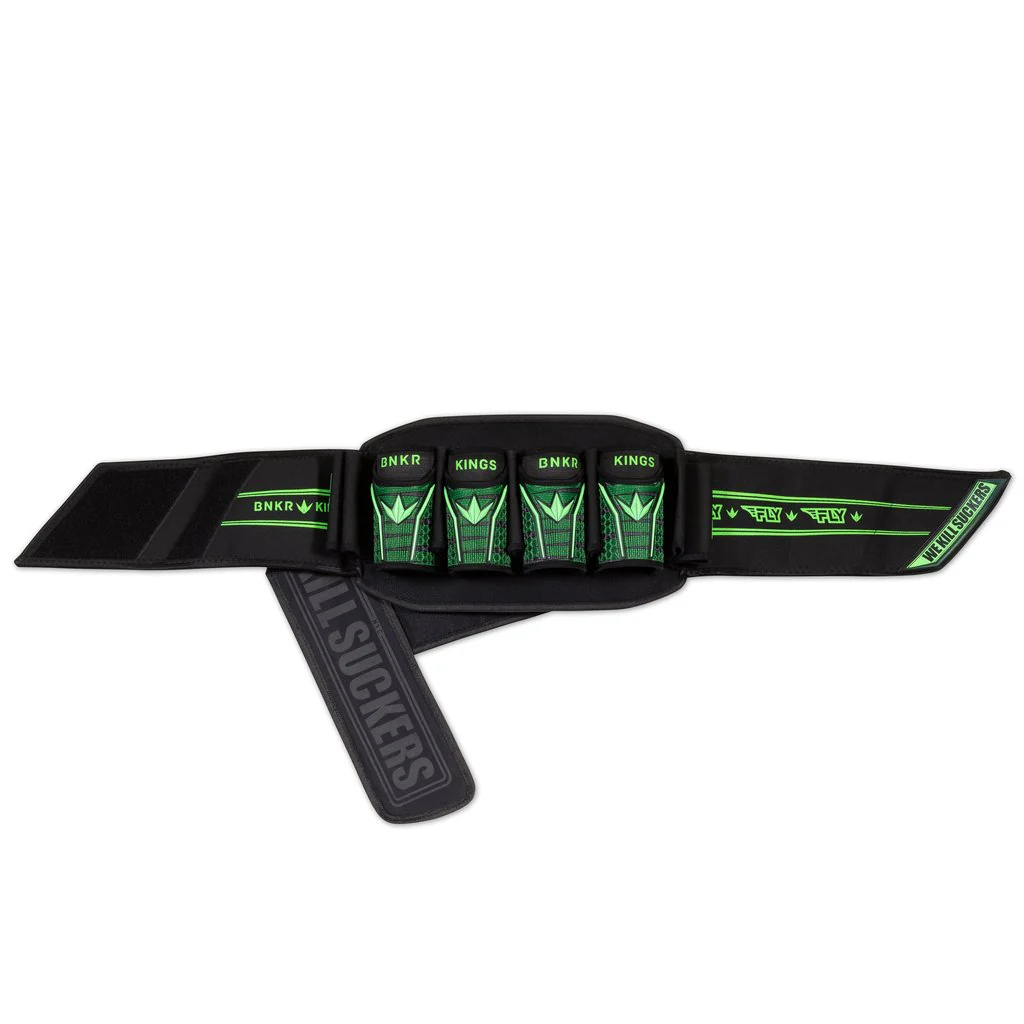 BunkerKing Fly Pack 4+7 Lime Laces - Image 2