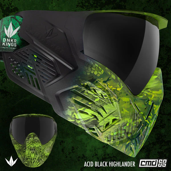 Bunkerkings CMD Goggle - Acid Black Highlander - Image 3