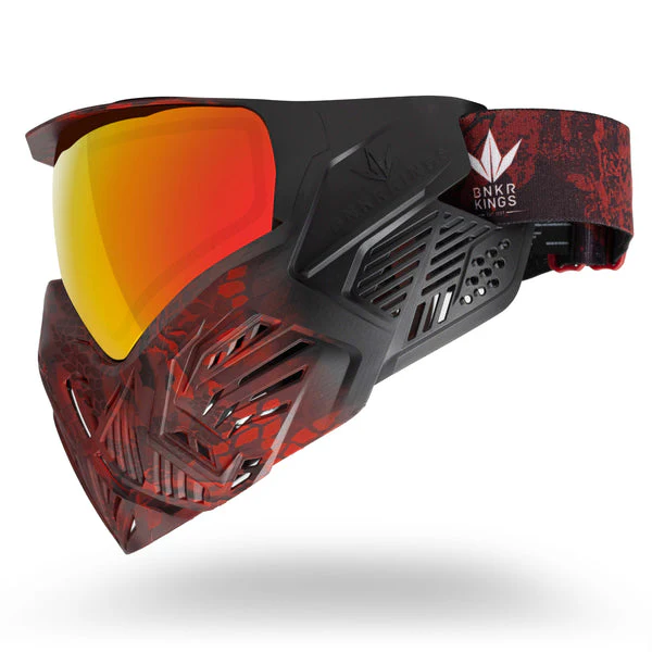 Bunkerkings CMD Goggle - Fire Black Highlander - Image 2