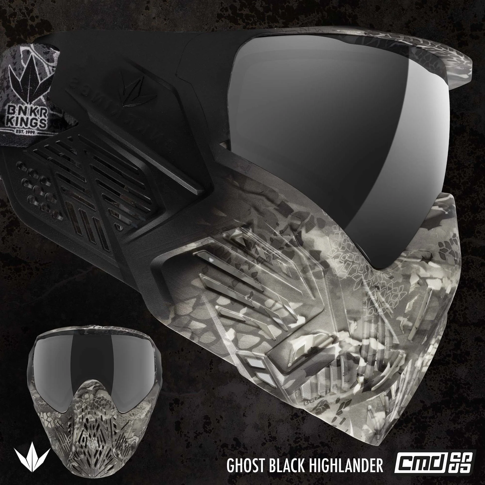 Bunkerkings CMD Goggle - Ghost Highlander - Image 3