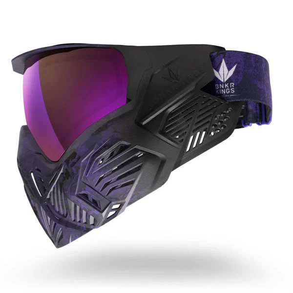 Bunkerkings CMD Goggle - Purple Black Highlander - Image 2