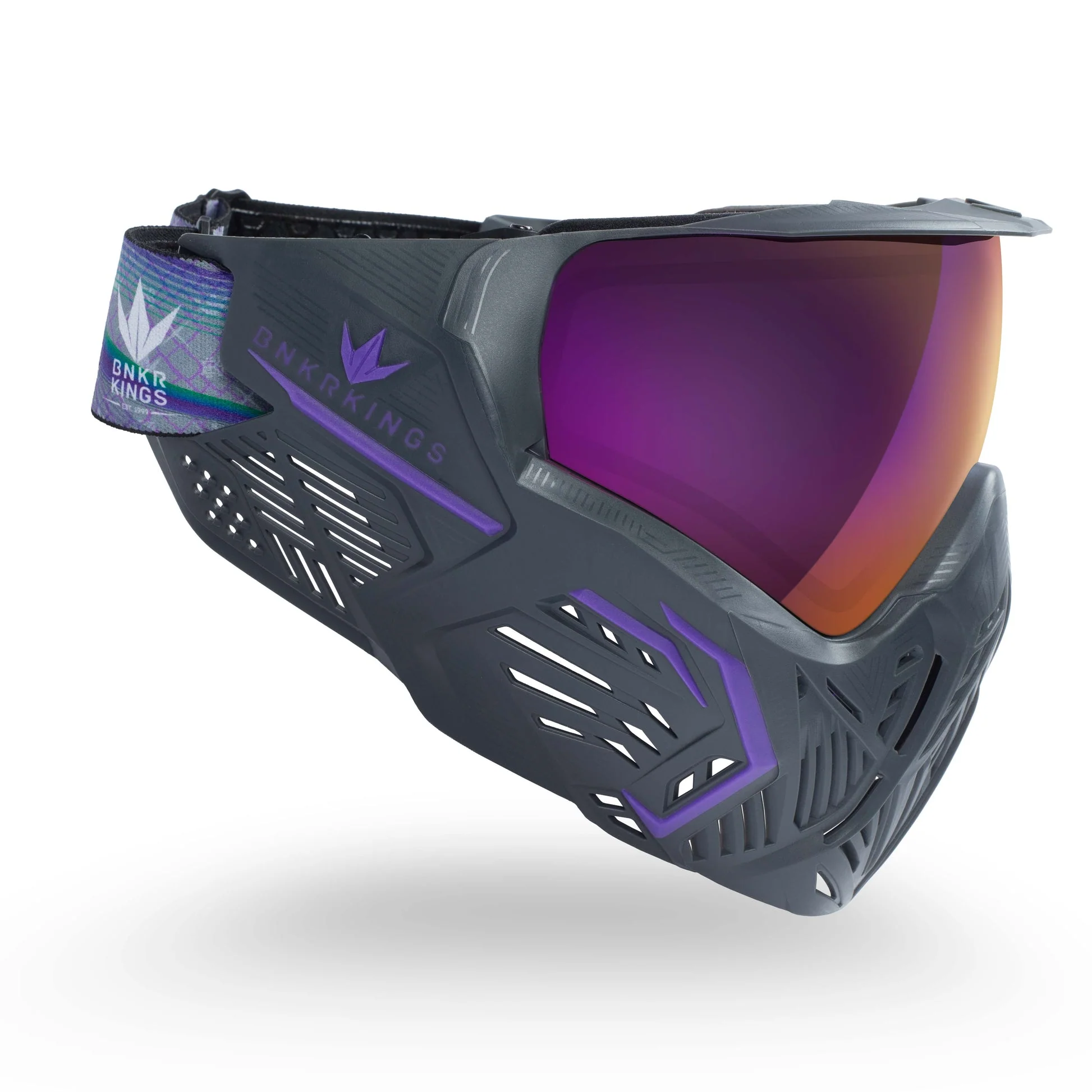 BunkerKings CMD Paintball Mask - Aurora Gray - Image 5