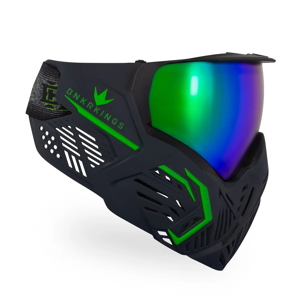 BunkerKings CMD Paintball Mask - Black Acid - Image 3