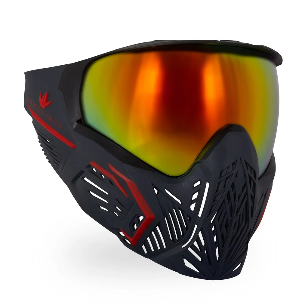BunkerKings CMD Paintball Mask - Black Demon - Image 4