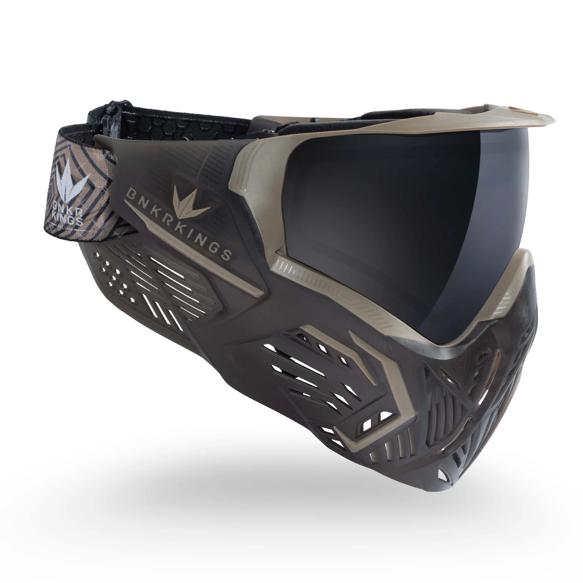 BunkerKings CMD Paintball Mask - Black Desert - Image 4