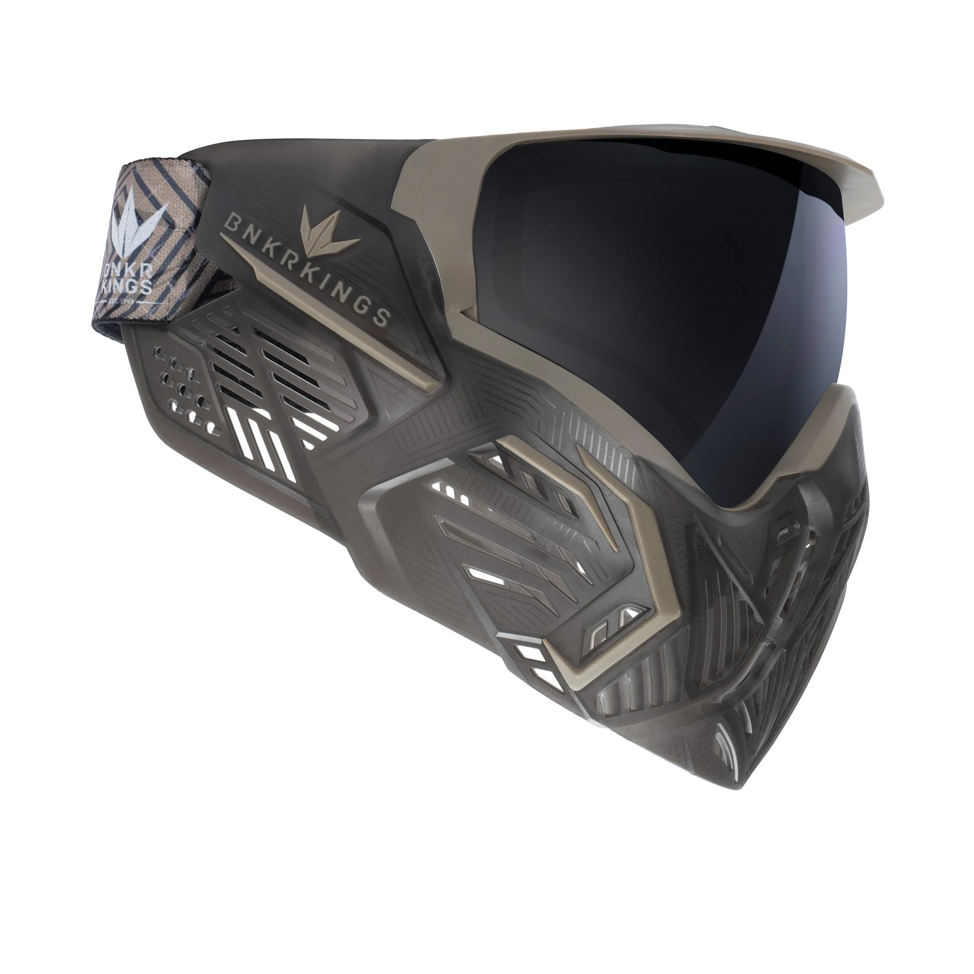 BunkerKings CMD Paintball Mask - Black Desert - Image 5