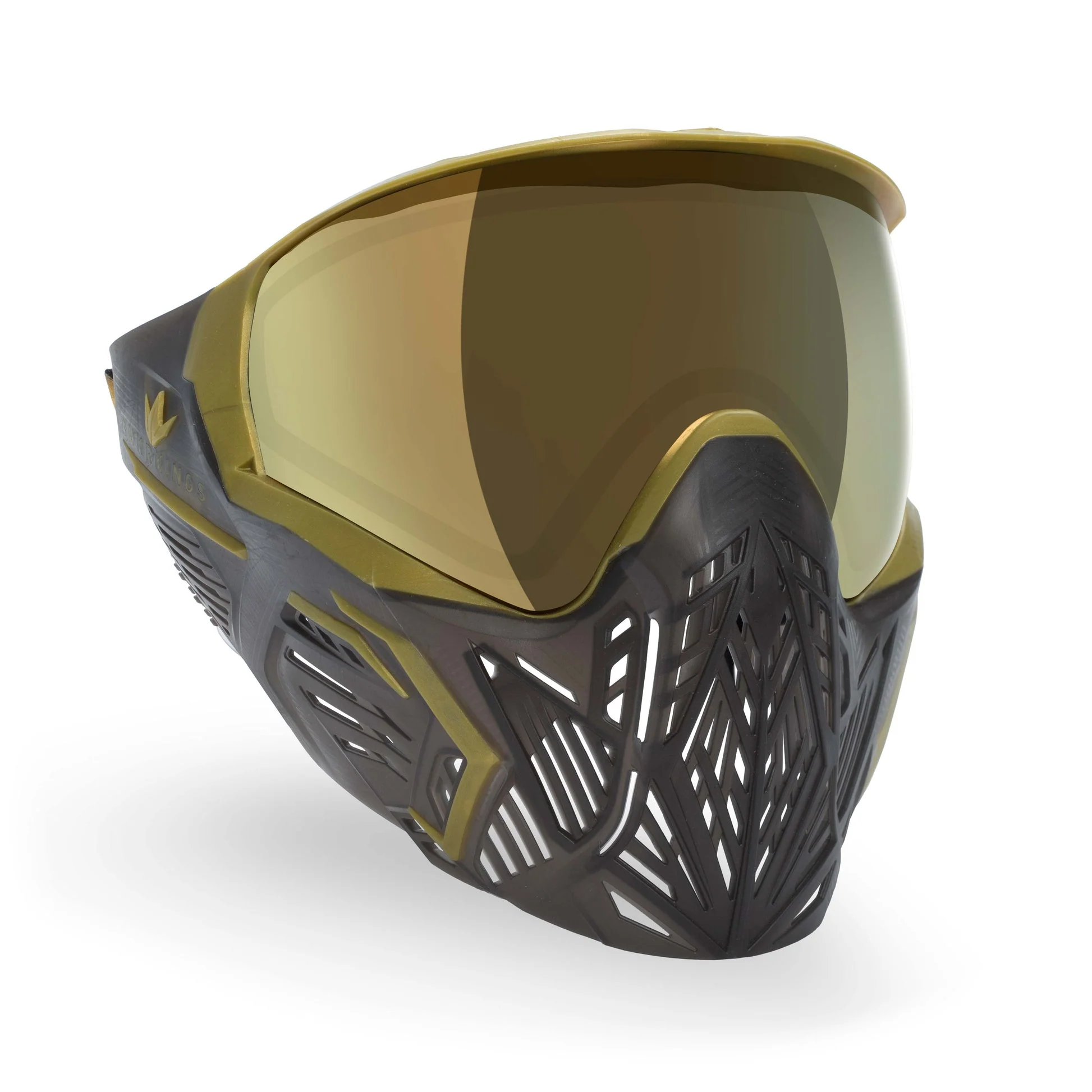 BunkerKings CMD Paintball Mask - Black Gold - Image 3
