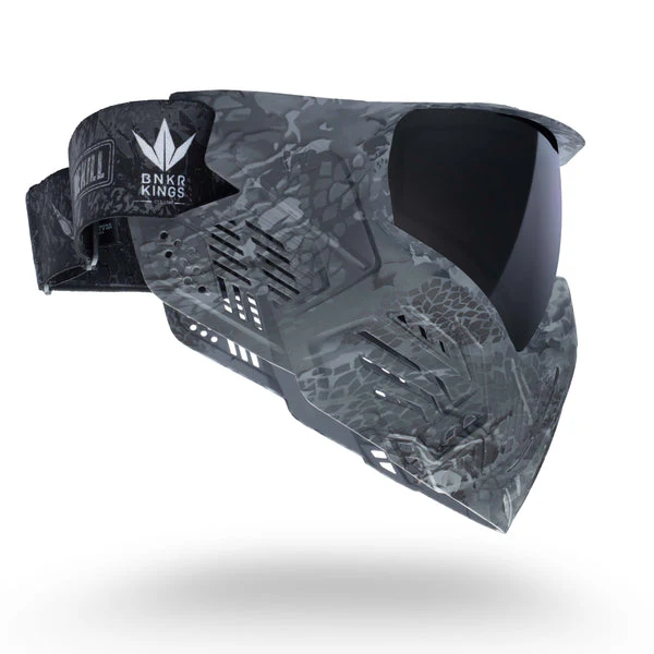 BunkerKings CMD Paintball Mask - Black Highlander - Image 2