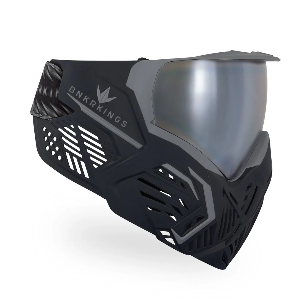 BunkerKings CMD Paintball Mask - Black Panther - Image 2