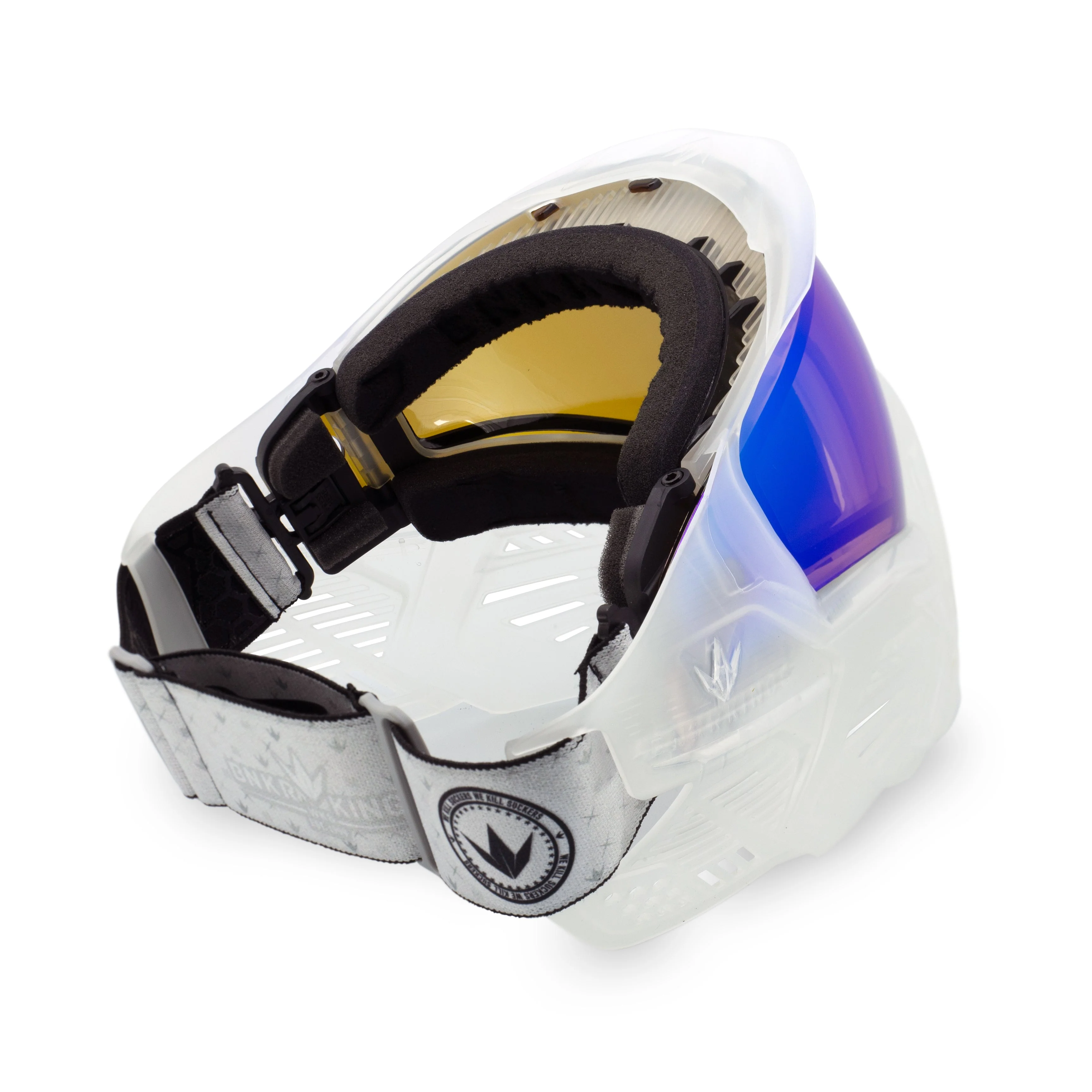 BunkerKings CMD Paintball Mask - Clear - Image 5