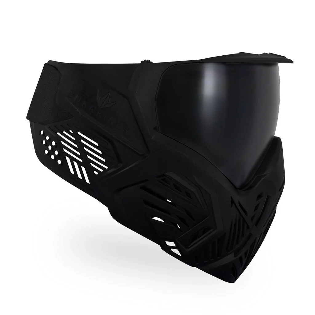 BunkerKings CMD Paintball Mask - Pitch Black - Image 2