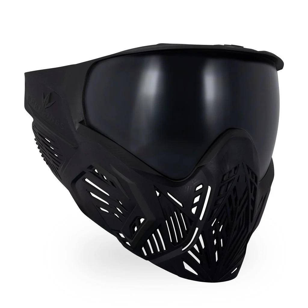 BunkerKings CMD Paintball Mask - Pitch Black - Image 3