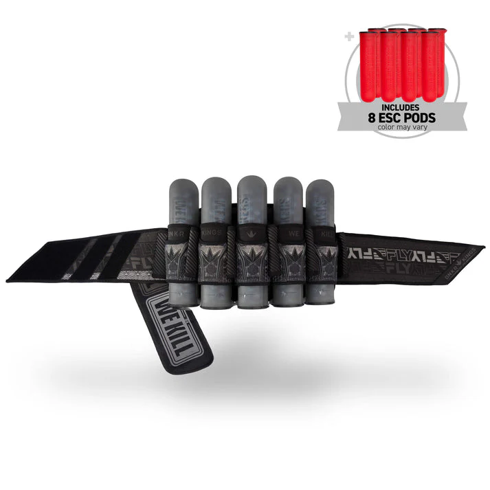 Bunkerkings Fly2 Pack 5 + 8 - Black Skull/Splash (incl. 8 Red ESC Pods) - Image 2