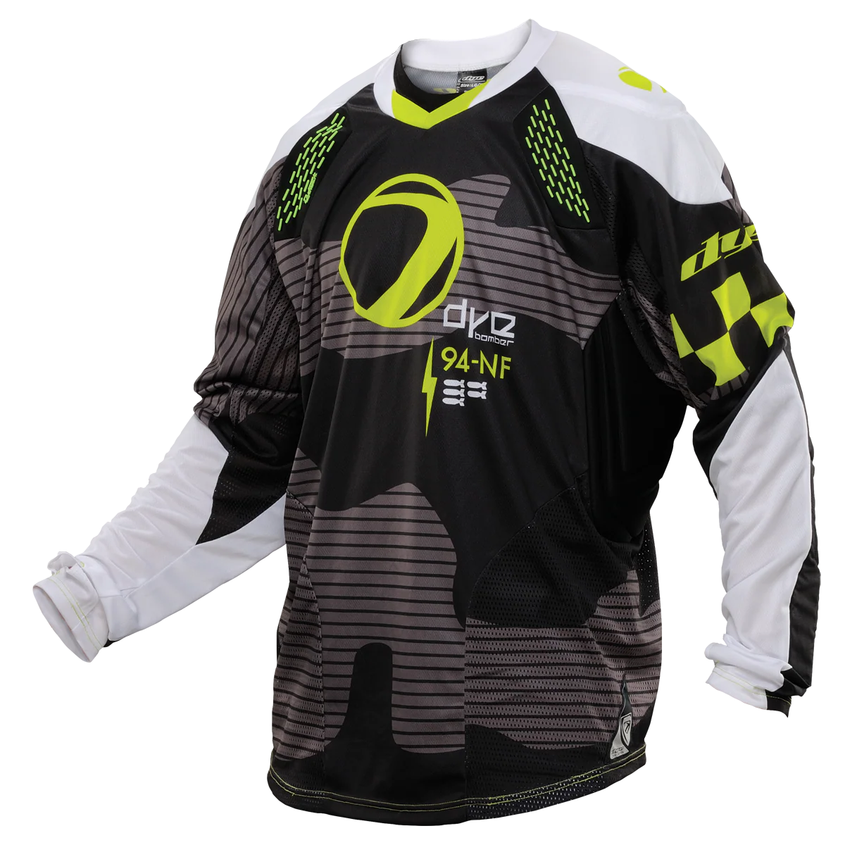 C14 Jersey - Bomber - Black / Lime
