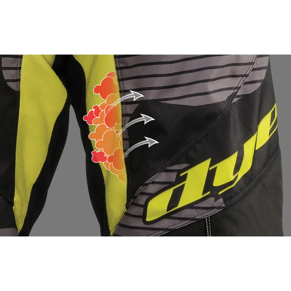 C14 Pants - Bomber - Black / Lime - Image 3