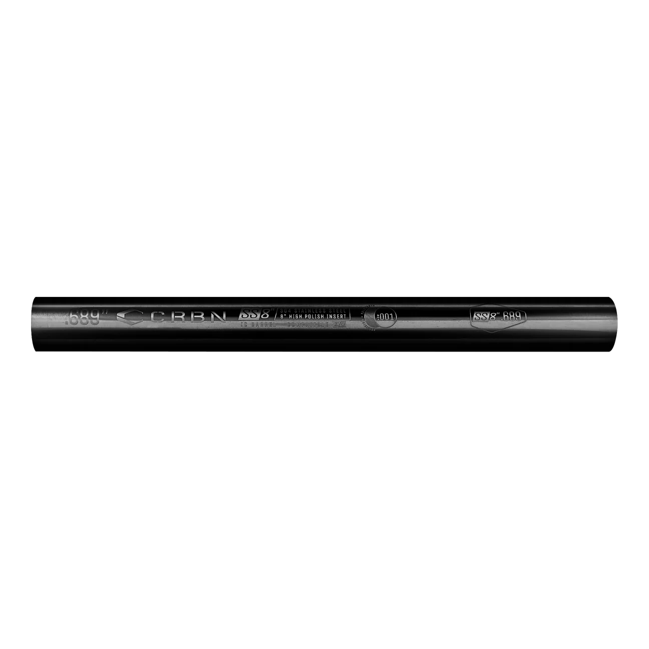 Carbon CRBN IC Barrel - A/C Thread - Blackout Edition - SS8 Insert - Image 2