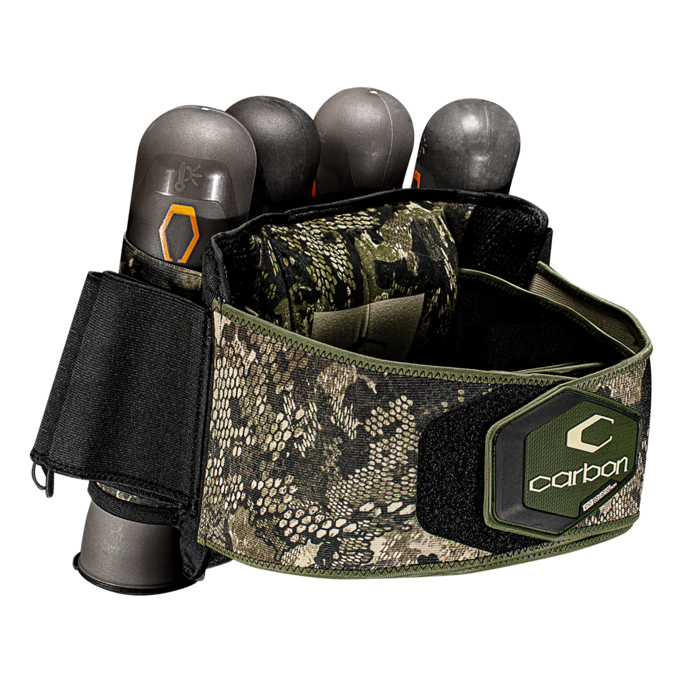 Carbon Paintball CC Harness - 4 Pack - Small/Medium - Camo