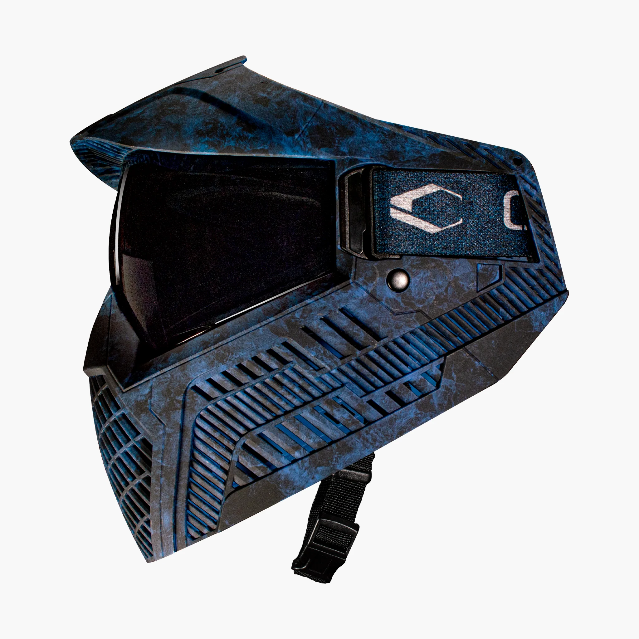 Carbon Paintball OPR Goggle - Blue Camo (Thermal Lens) - Image 2