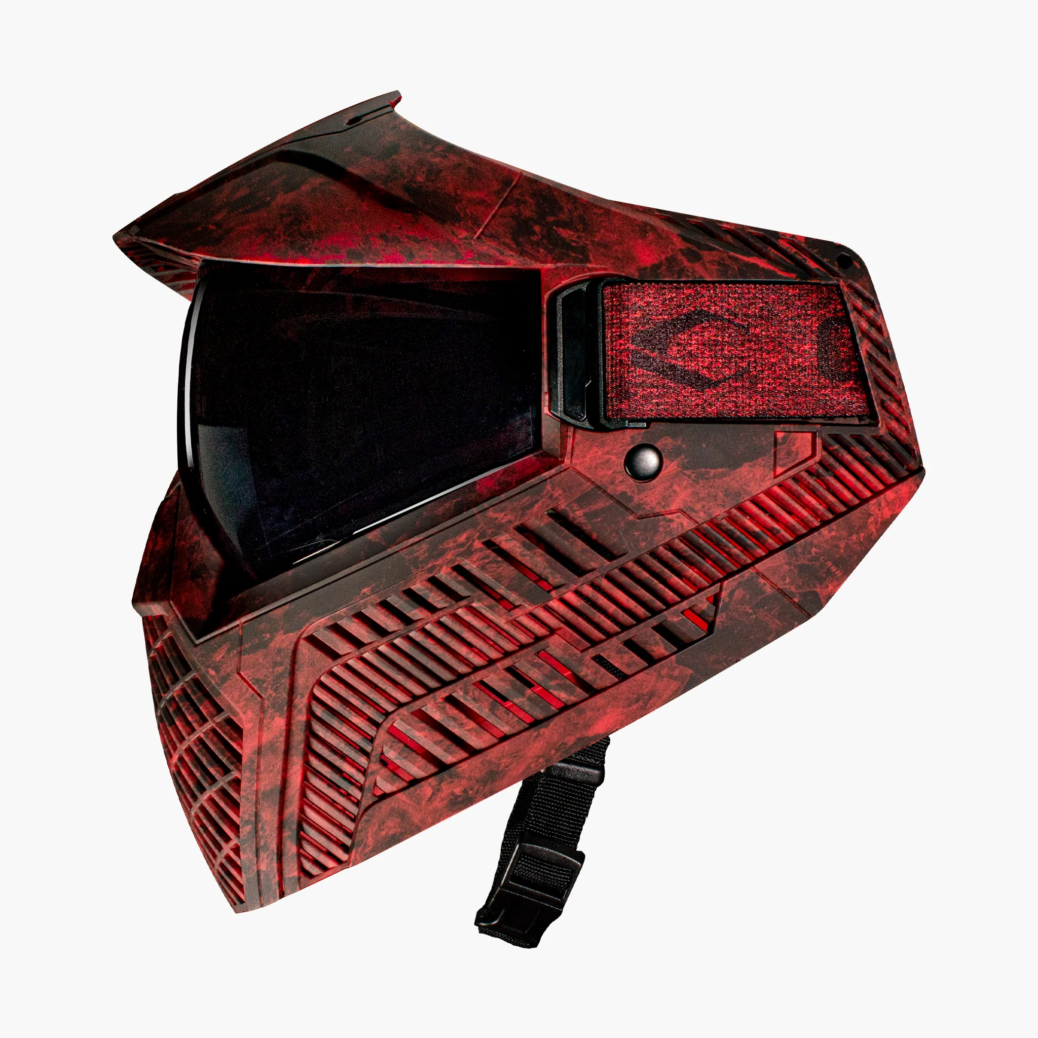 Carbon Paintball OPR Goggle - Red Camo (Thermal Lens) - Image 2
