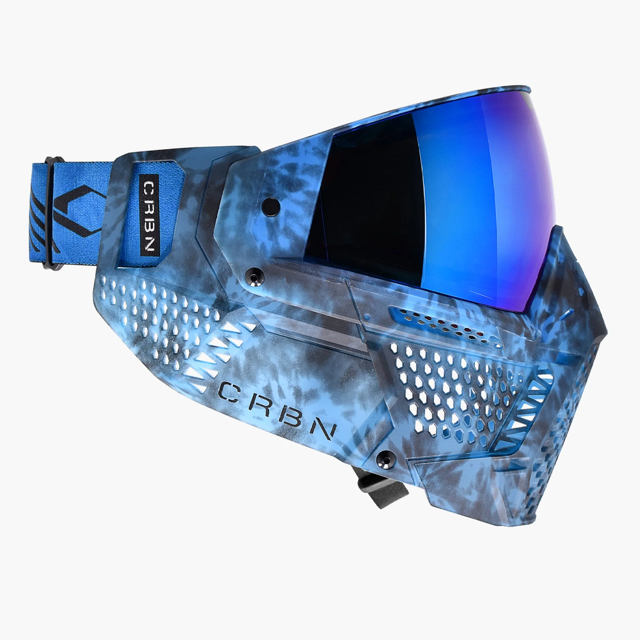 Carbon ZERO GRX Paintball Mask - LE Tie Dye Lagoon - Image 3