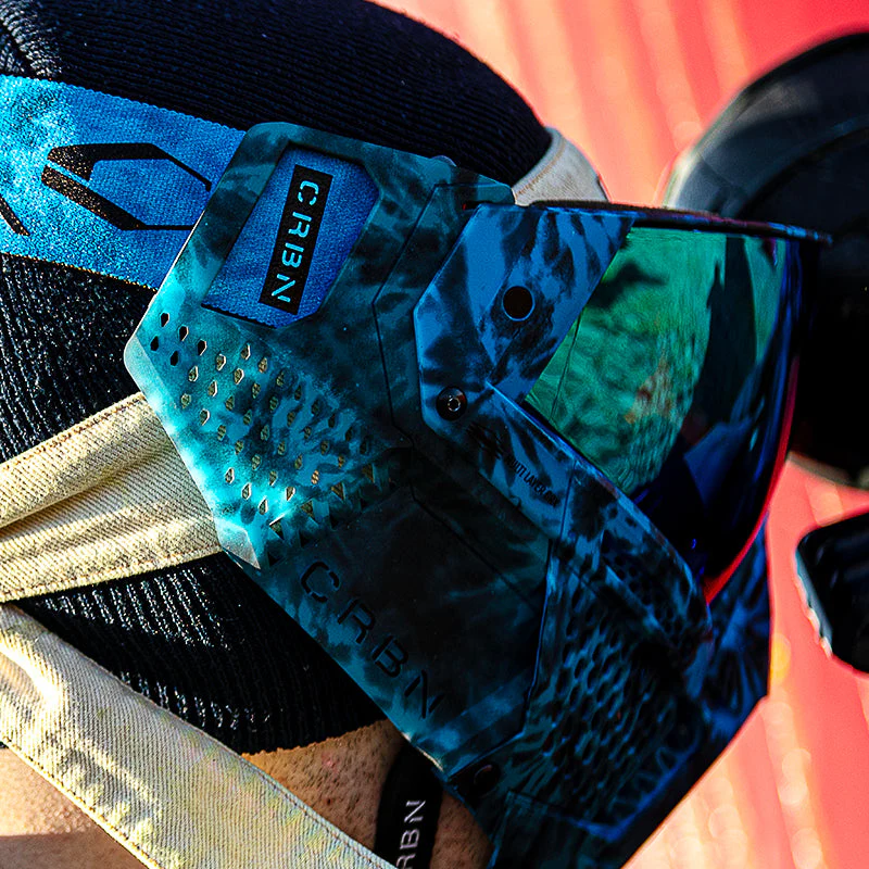 Carbon ZERO GRX Paintball Mask - LE Tie Dye Lagoon - Image 5