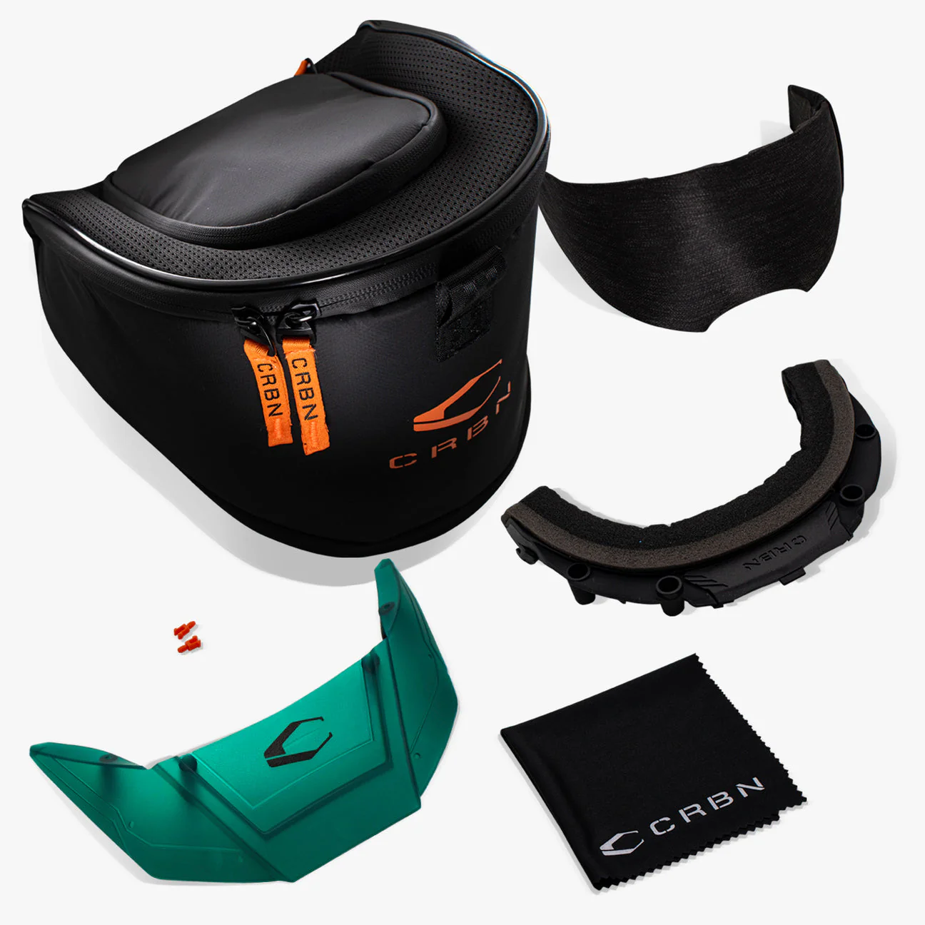 Carbon ZERO Pro Fade Paintball Mask - Forest - Image 5