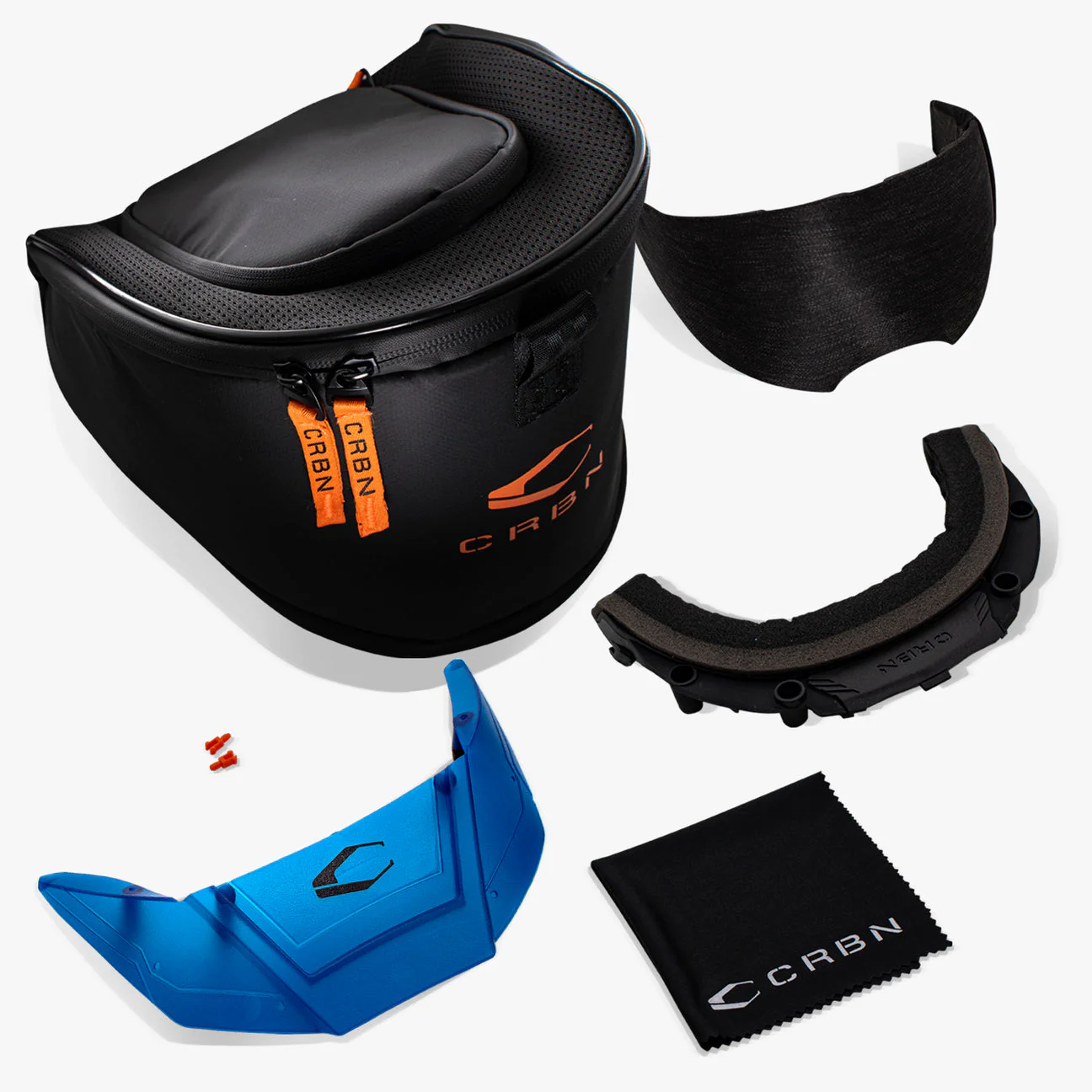 Carbon ZERO Pro Fade Paintball Mask - Indigo - Image 3