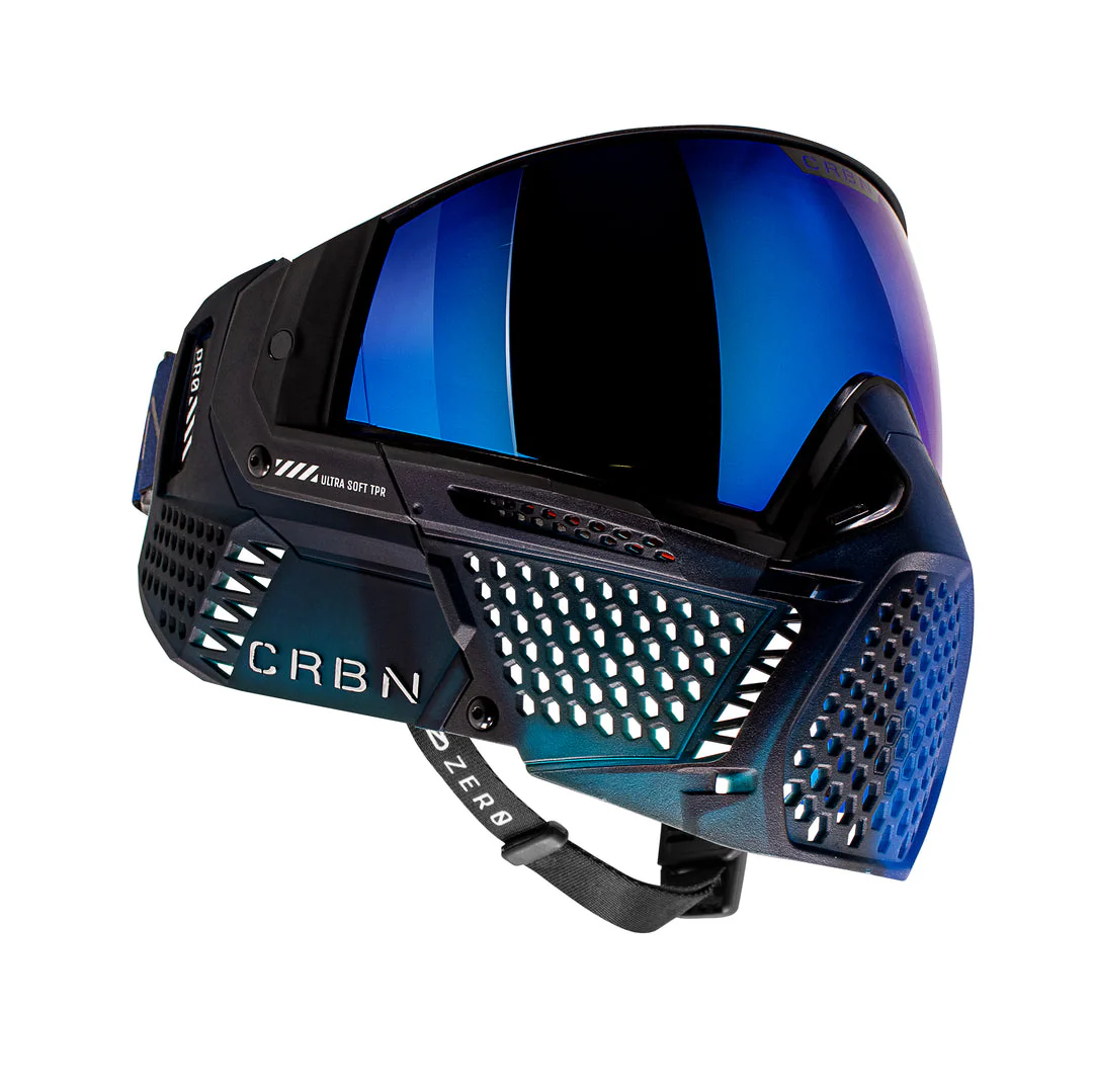 Carbon ZERO Pro Fade Paintball Mask - Indigo - Image 6