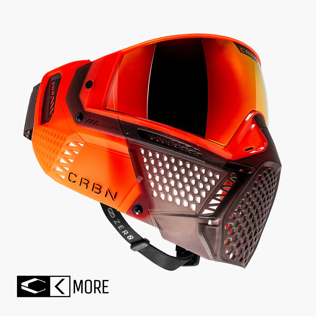 Carbon ZERO Pro Paintball Mask - Blaze - Image 6