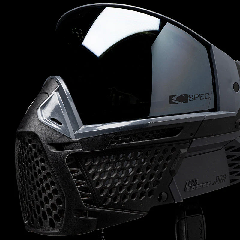 Carbon ZERO Pro Paintball Mask - Graphite - Image 6