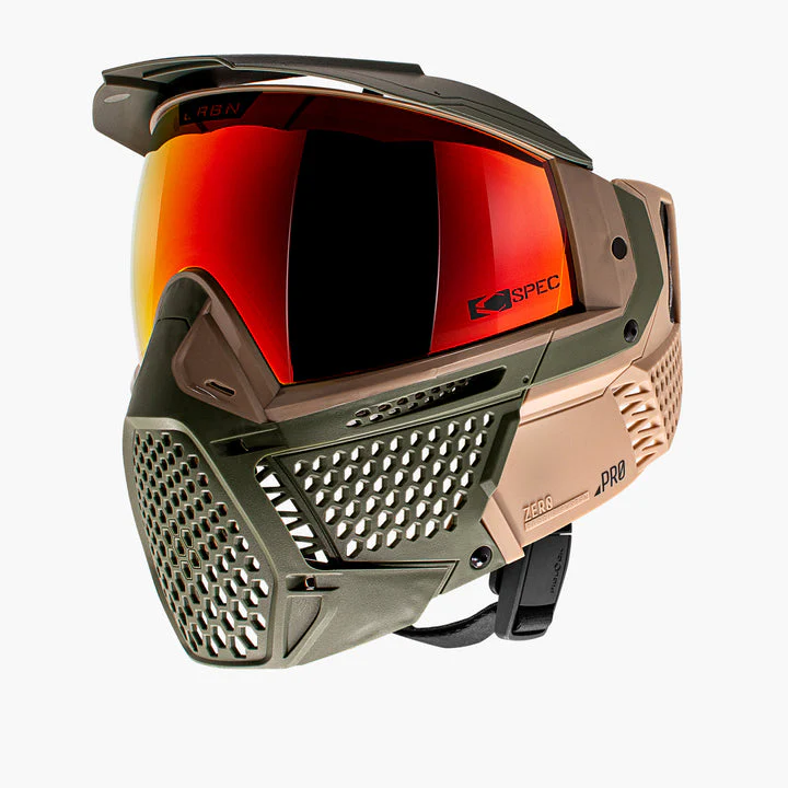 Carbon ZERO Pro Paintball Mask - Safari - Image 6