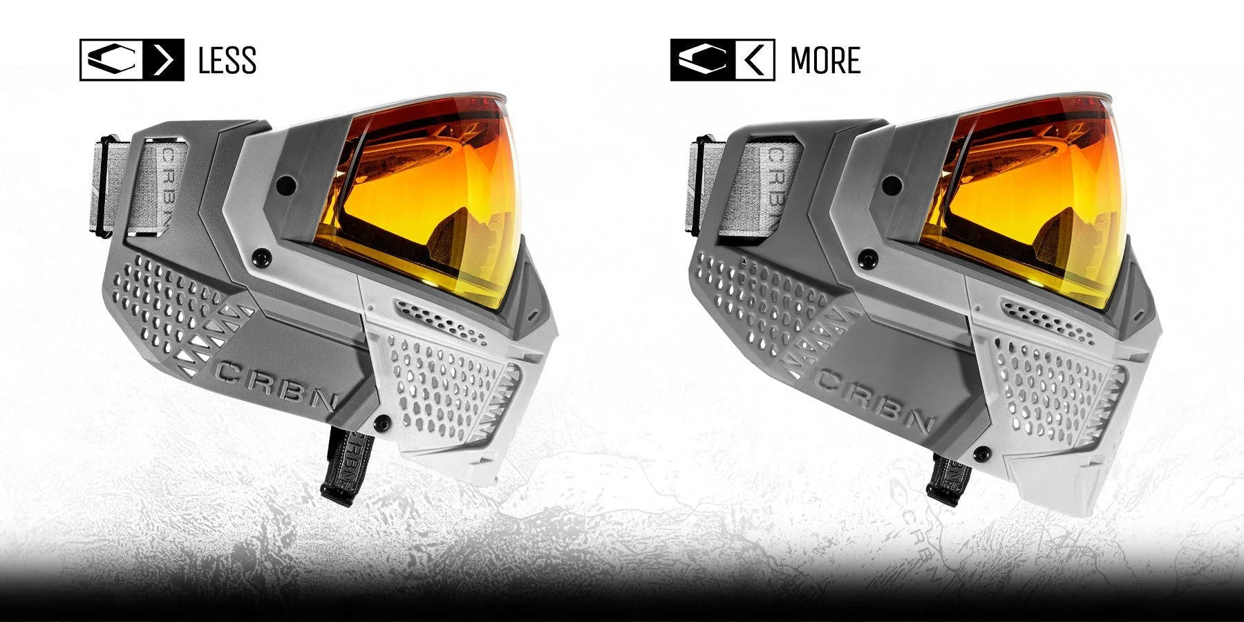 Carbon ZERO SLD Paintball Mask - Less Coverage - Royal - Image 8
