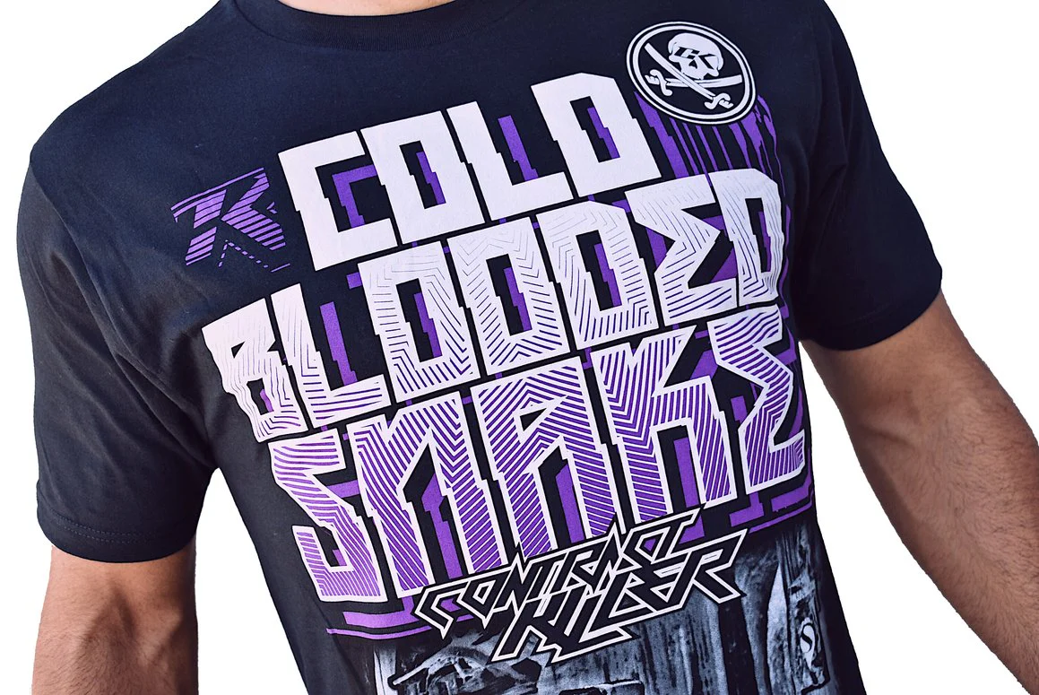 Contract Killer Cold Blooded Snake Paintball Shirt - Image 3
