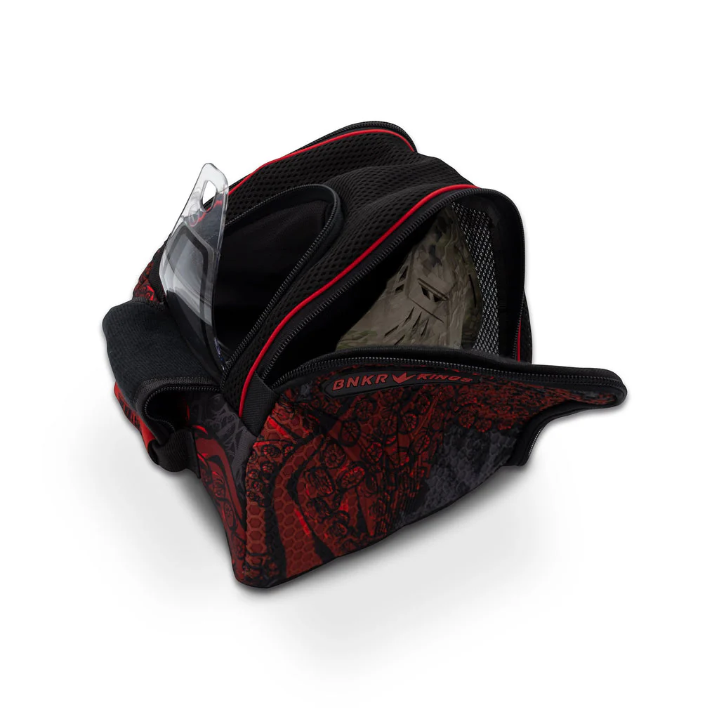 Bunker Kings Supreme Goggle Bag - Red Tentacles - Image 2