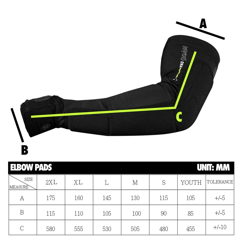 Infamous Pro DNA Elbow Pads Gen 2 - 3XL - Image 5