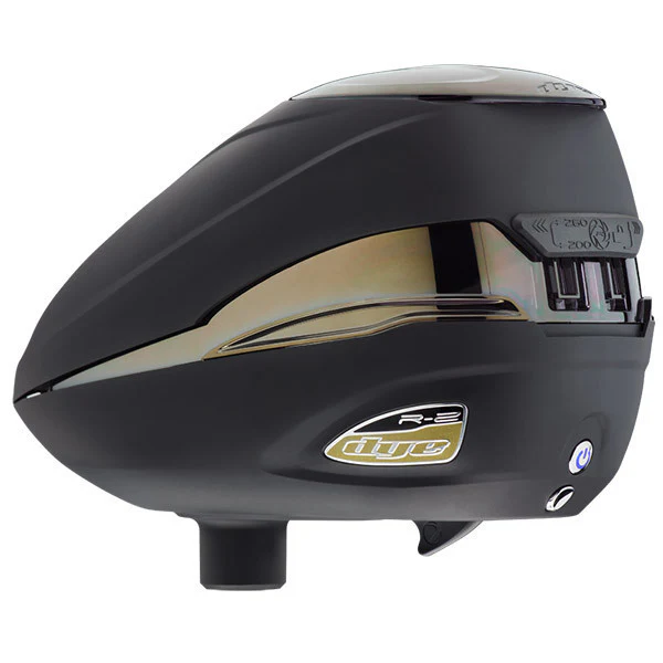 Dye Rotor R2 Paintball Loader - Black/Gold - Image 3