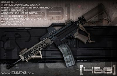 Troy TRX Extreme BattleRail 9 Inch Hand Guard (Black) - Image 4