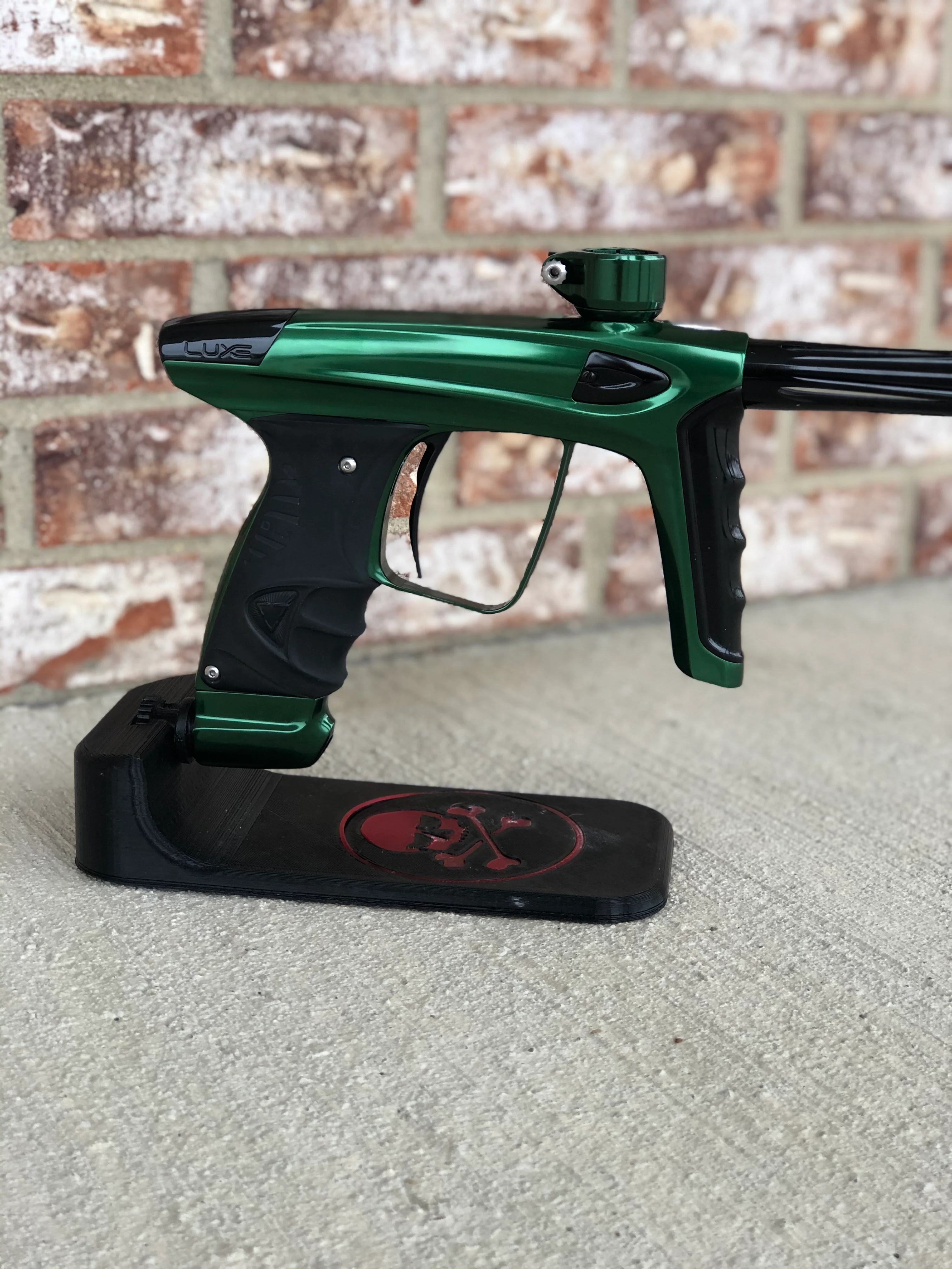 Used DLX Luxe Ice Paintball Marker - Gloss Emerald - Image 3