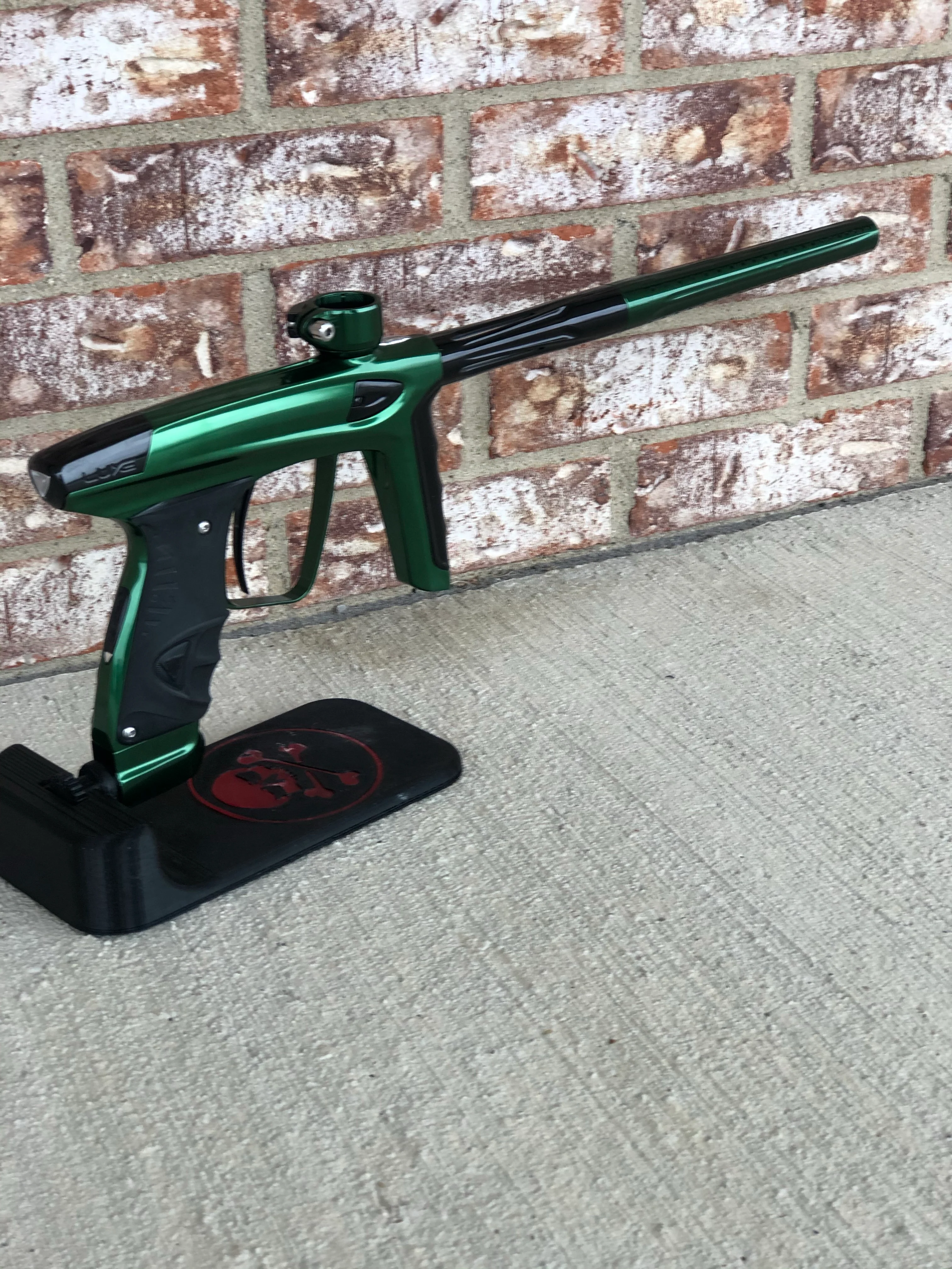 Used DLX Luxe Ice Paintball Marker - Gloss Emerald - Image 6