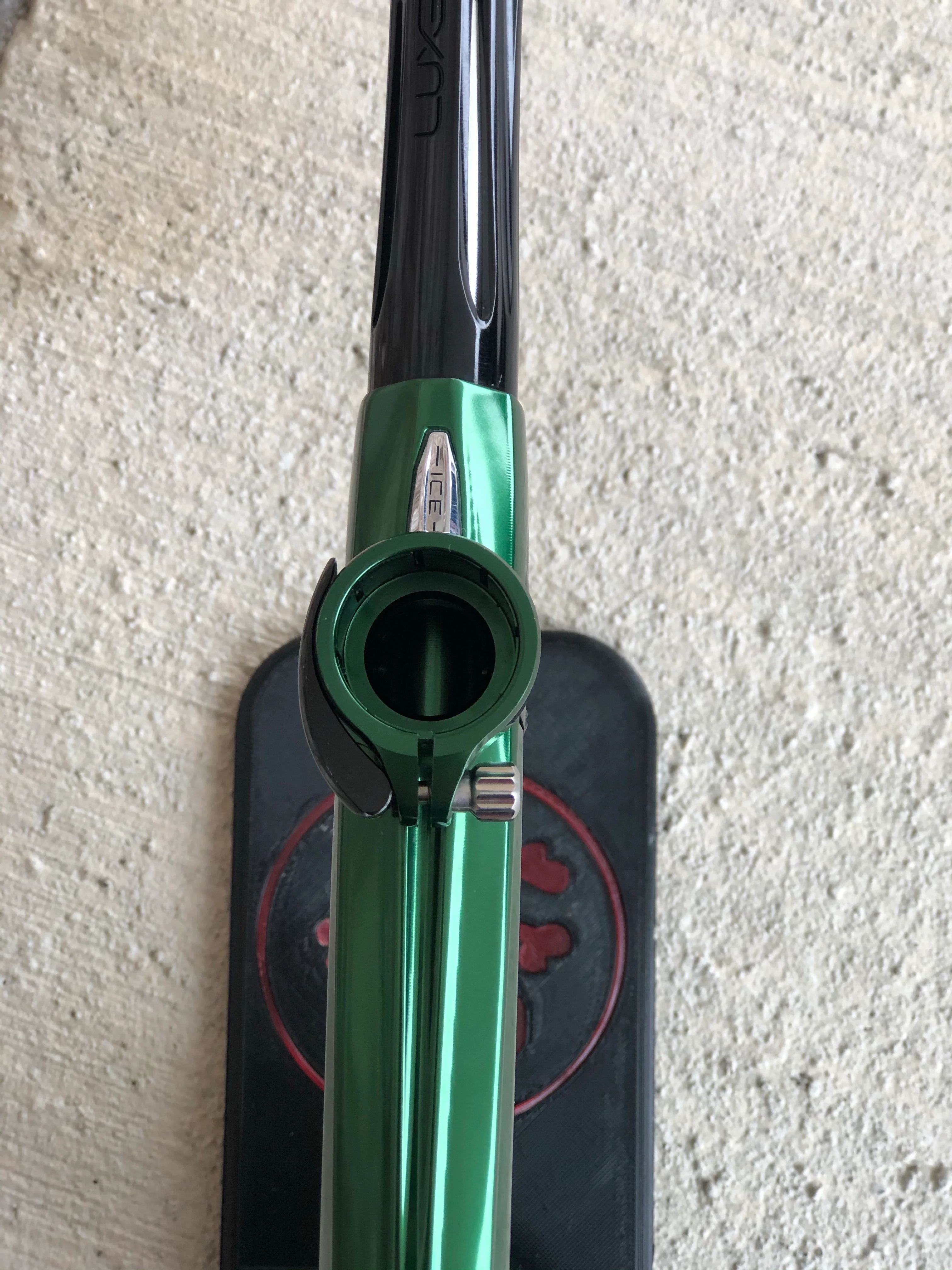 Used DLX Luxe Ice Paintball Marker - Gloss Emerald - Image 7