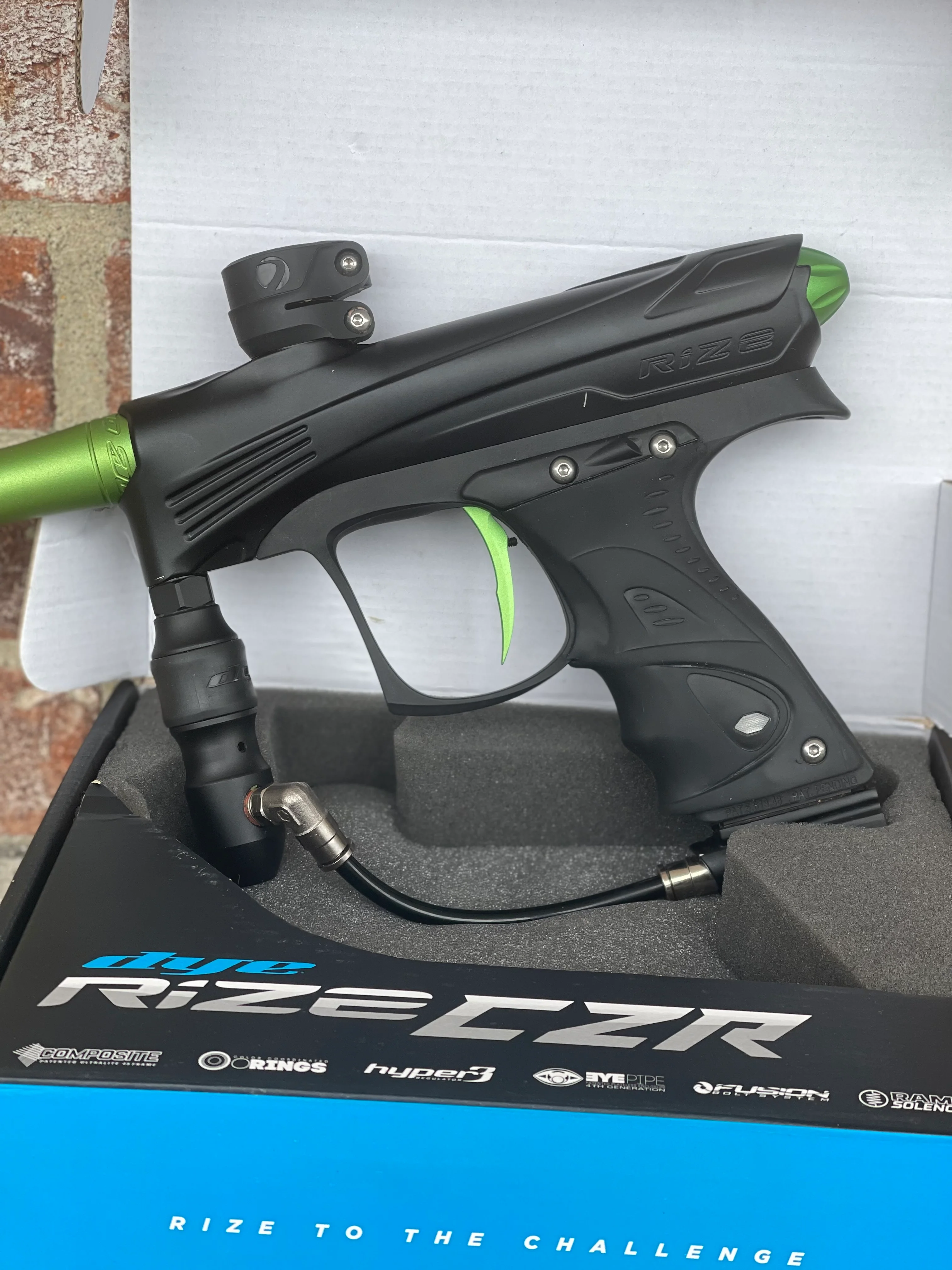 Used Dye CZR Paintball Marker- Black/Green - Image 3