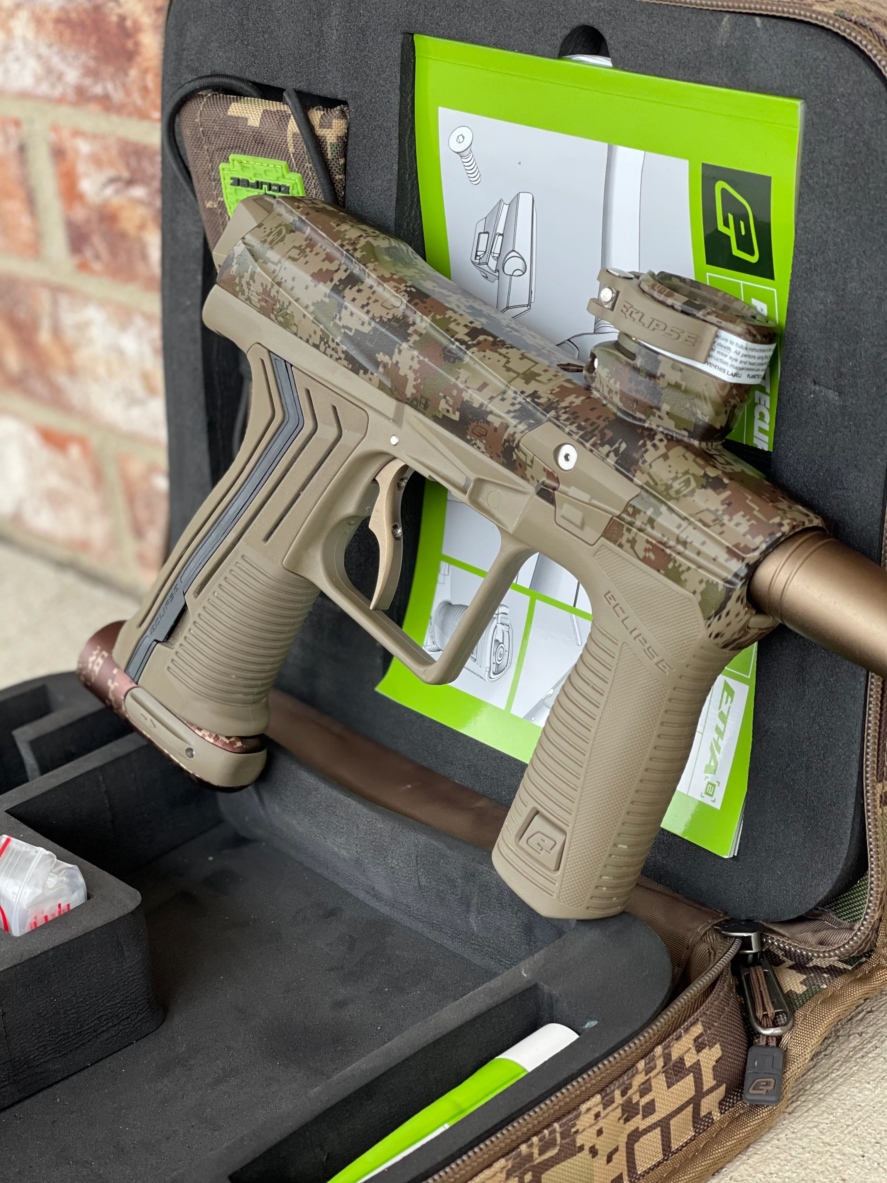 Used Planet Eclipse Etha 2 Paintball Marker - HDE / Earth - Image 3