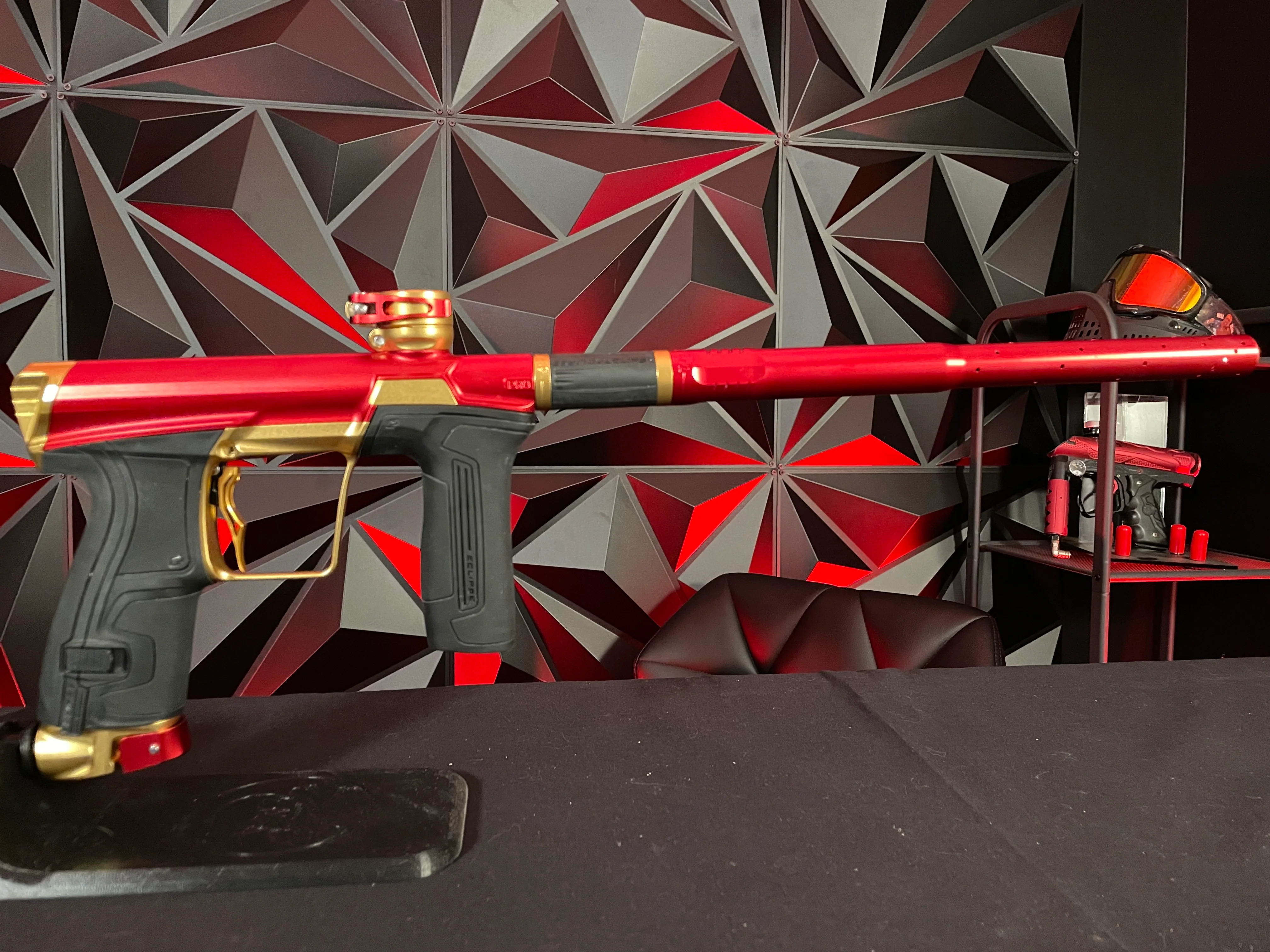 Used Planet Eclipse CS2 Pro Paintball Gun - Heat Wave w/Infamous Deuce Trigger - Image 5