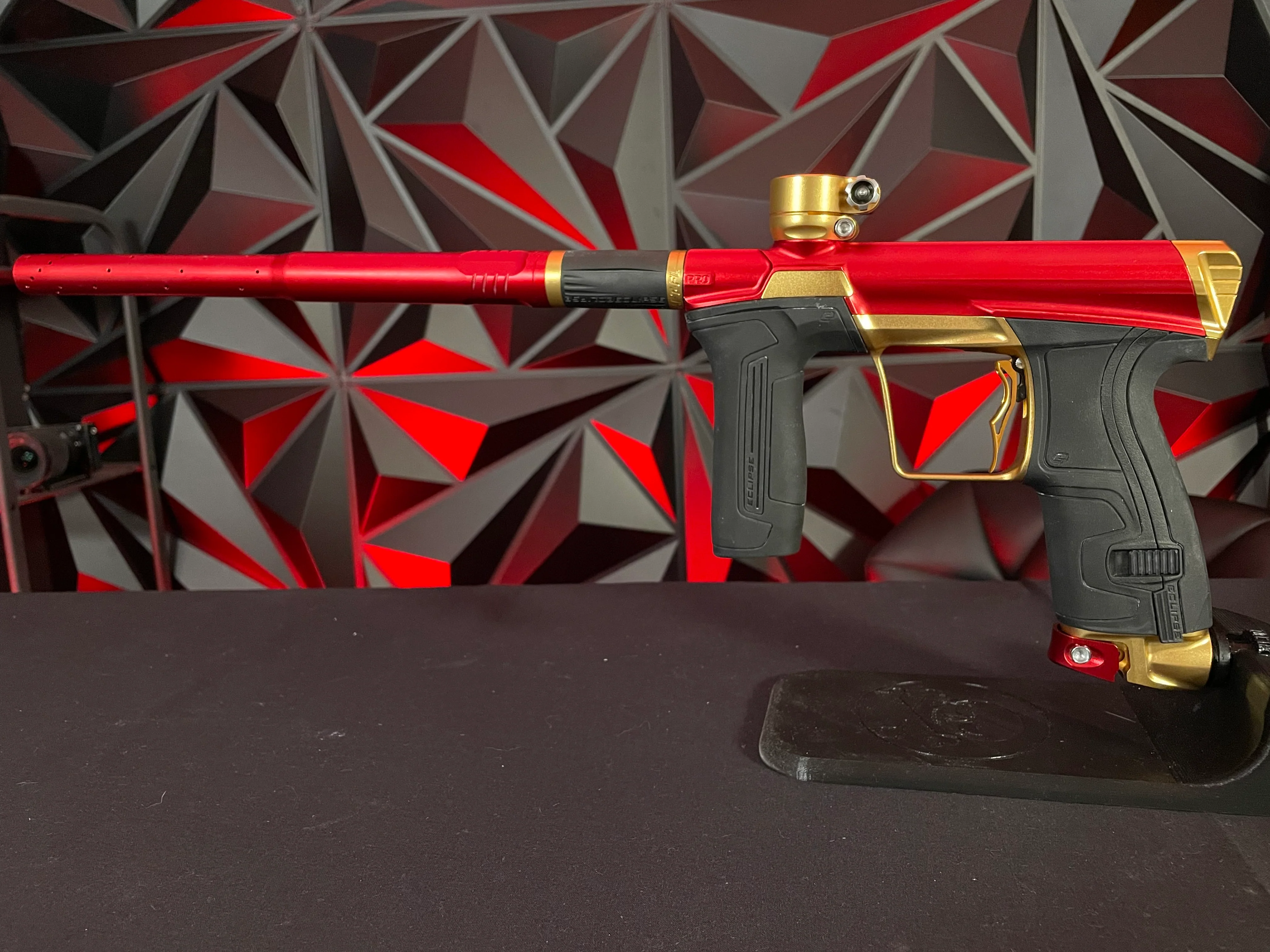 Used Planet Eclipse CS2 Pro Paintball Gun - Heat Wave w/Infamous Deuce Trigger - Image 6