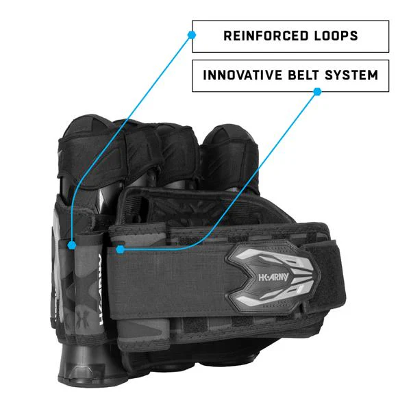 Zero G 2.0 Harness - Black/Grey - 3+2+4 - Image 5